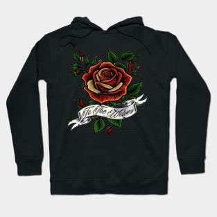 Traditional rose Hoodie